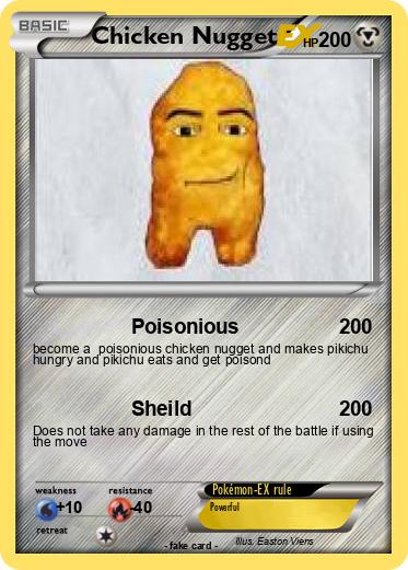 Pokemon Chicken Nugget