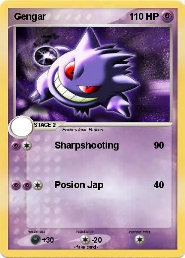 Pokemon Gengar