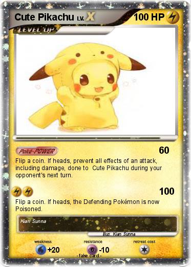 Pokemon Cute Pikachu