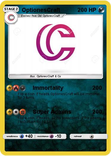 Pokemon OptionesCraft