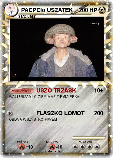 Pokemon PACPCIo USZATEK