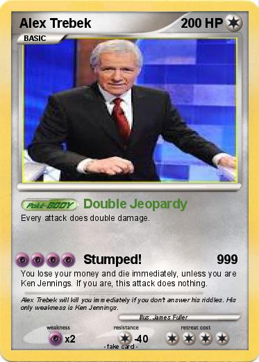 Pokemon Alex Trebek