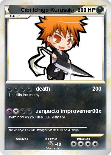 Pokemon Cibi Ichigo Kurusaki