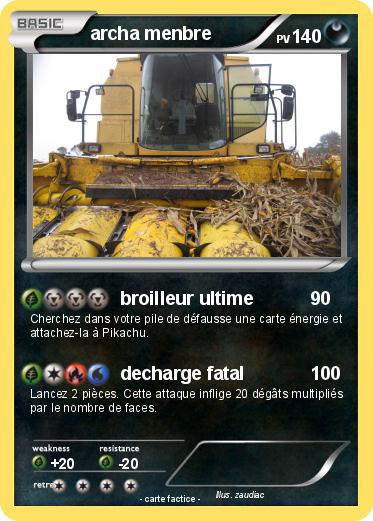 Pokemon archa menbre