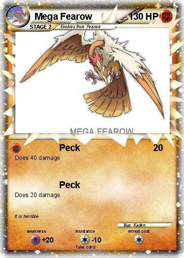 Pokemon Mega Fearow