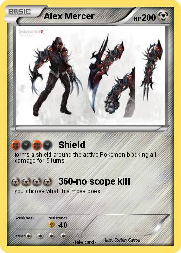 Pokemon Alex Mercer