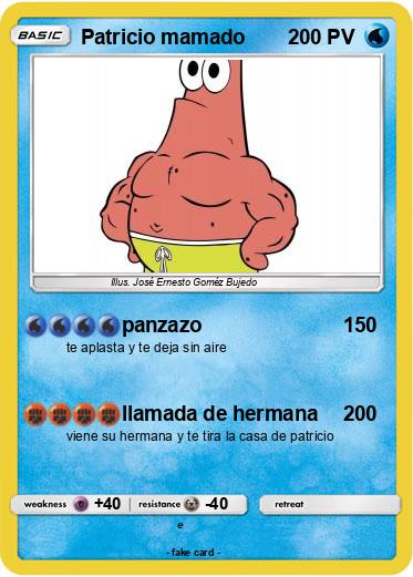Pokemon Patricio mamado
