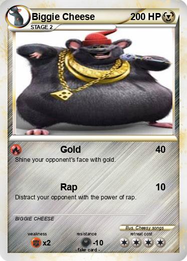 Pokemon Biggie Cheese