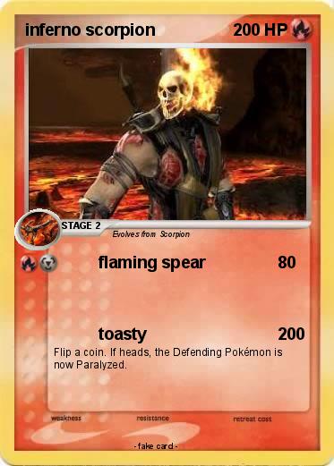 Pokemon inferno scorpion