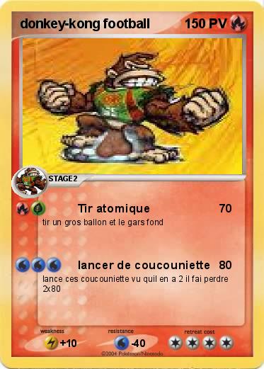 Pokemon donkey-kong football