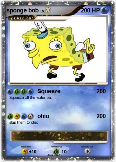 Pokemon sponge bob