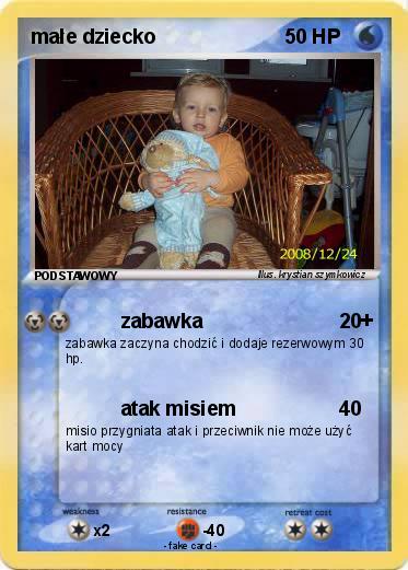 Pokemon małe dziecko