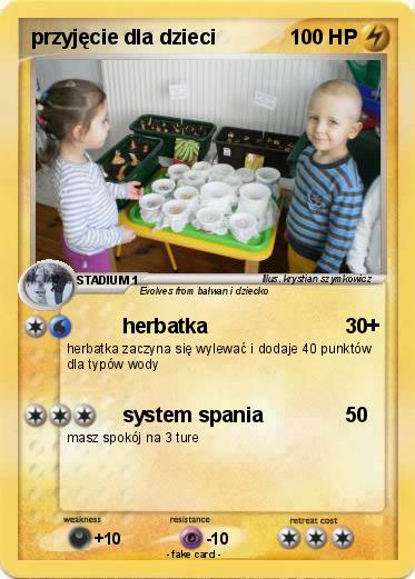 Pokemon przyjęcie dla dzieci