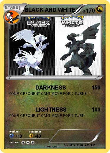 Pokemon BLACK AND WHITE