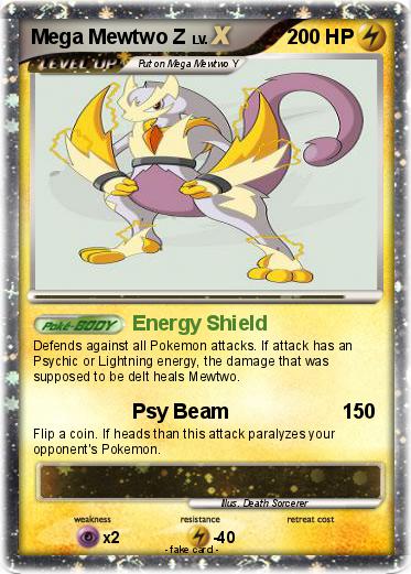 Pokemon Mega Mewtwo Z