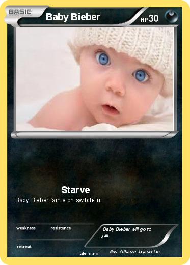 Pokemon Baby Bieber