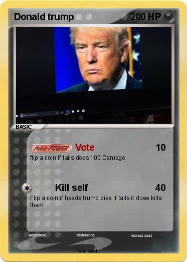 Pokemon Donald trump