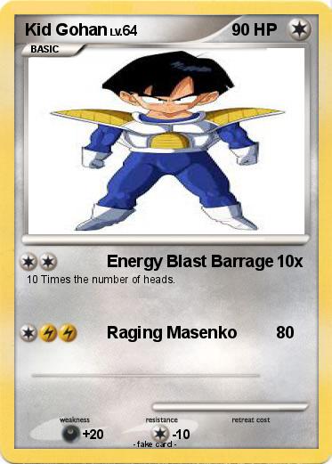 Pokemon Kid Gohan
