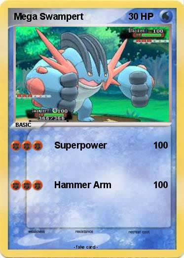 Pokemon Mega Swampert
