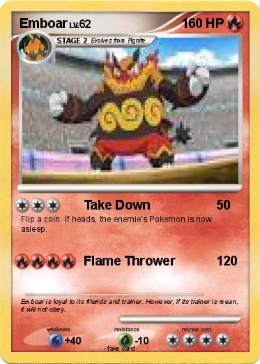 Pokemon Emboar