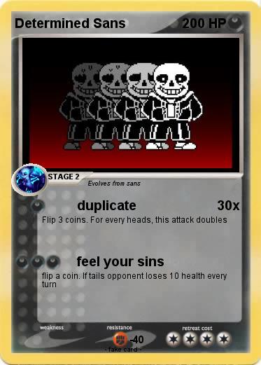 Pokemon Determined Sans