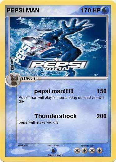Pokemon PEPSI MAN