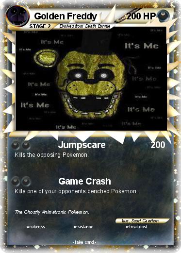 Pokemon Golden Freddy
