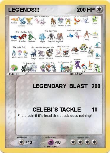 Pokemon LEGENDS!!!