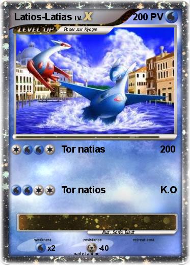 Pokemon Latios-Latias