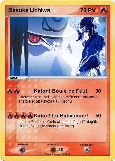 Pokemon Sasuke Uchiwa