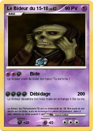 Pokemon Le Bideur du 15-18