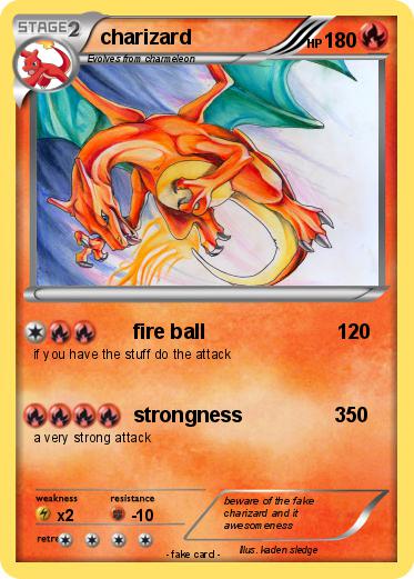 Pokemon charizard