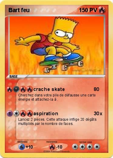 Pokemon Bart feu