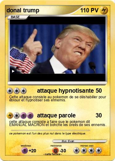 Pokemon donal trump