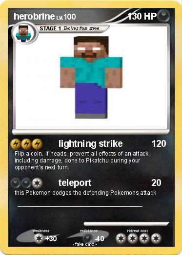 Pokemon herobrine