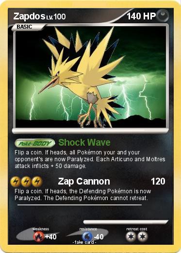 Pokemon Zapdos