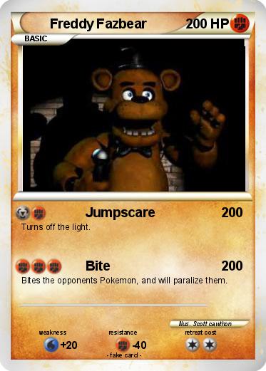 Pokemon Freddy Fazbear