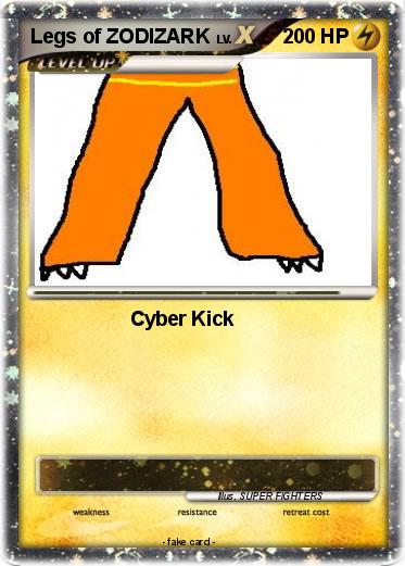 Pokemon Legs of ZODIZARK