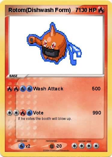 Pokemon Rotom(Dishwash Form)   7