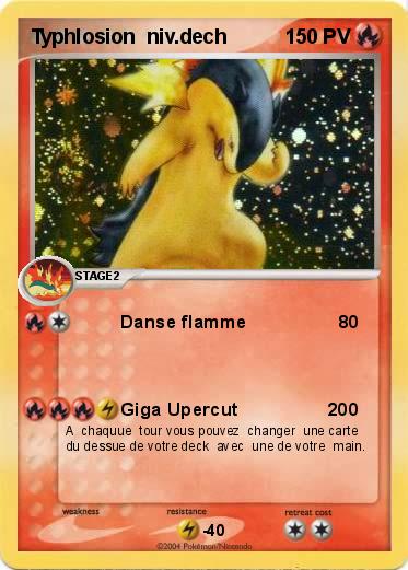 Pokemon Typhlosion  niv.dech                                  180