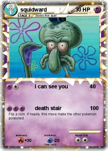 Pokemon squidward