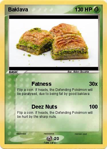 Pokemon Baklava