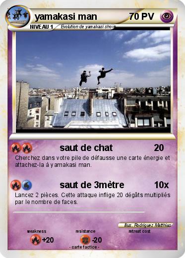 Pokemon yamakasi man