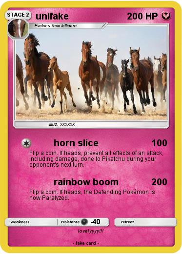 Pokemon unifake