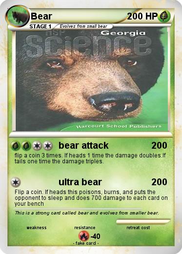 Pokemon Bear