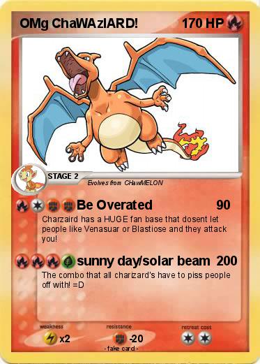Pokemon OMg ChaWAzIARD!