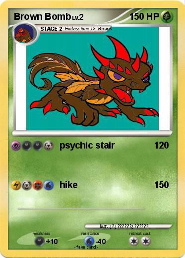 Pokemon Brown Bomb