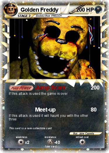 Pokemon Golden Freddy