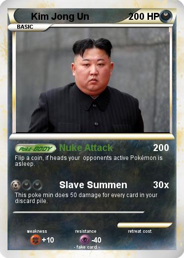 Pokemon Kim Jong Un