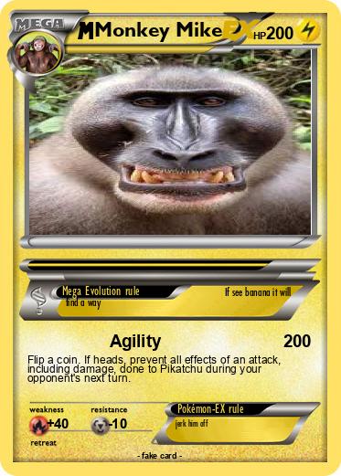 Pokemon Monkey Mike
